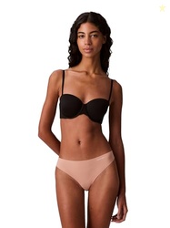 Calvin Klein Women's Invisibles Seamless Thong Panties, 3 Pack, Light 