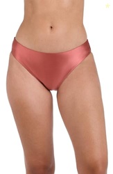 La Blanca Women's Scoop Front Hipster Swimsuit Bottom, Sienna//Earth G