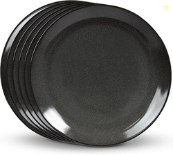 Mino Lightweight Porcelain Dinner Plate Set, 6-Piece