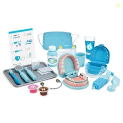 Melissa & Doug Super Smile Dentist Play Set, 25-Piece Dentist Kit with