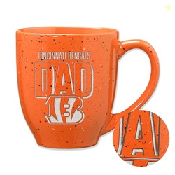 Rico Industries NFL Football Cincinnati Bengals Dad Orange 16 oz Team 