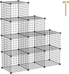C&AHOME Wire Cube Storage - 9-Cube