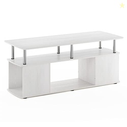 Furinno JAYA TV Stand, 3-Tier Entertainment Center with Open Shelf, TV