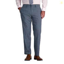 Haggar J.M Men's Premium Stretch Tailored Fit Subtle Pattern Suit Sepa