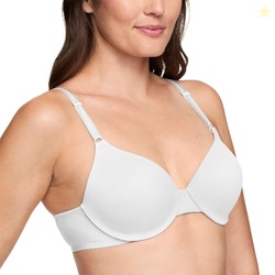 Warner's Women's This Is Not A Bra Tailored Underwire Bra, White, 32DD