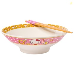 Silver Buffalo Sanrio Hello Kitty Pink and Gold Japanese Pattern with 