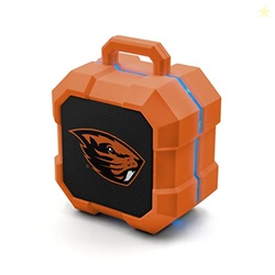 SOAR NCAA Shockbox LED Wireless Bluetooth Speaker, Oregon State Beaver