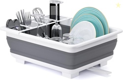 THANSTAR Collapsible Dish Drying Rack