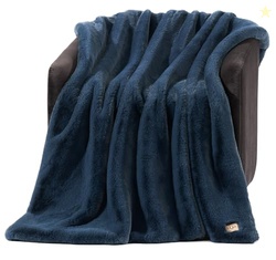 UGG Euphoria Faux Fur Throw Blanket, Soft Warm Throw Blankets for Couc
