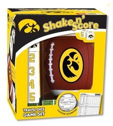 MasterPieces Game Day - NCAA Iowa Hawkeyes - Shake N' Score Dice Game