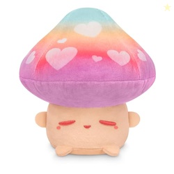 TeeTurtle 6" Hearts Mushroom Plushie - Mystical Mushroom - Cute Kawaii
