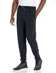 Jerzees Men's NuBlend Fleece Joggers & Sweatpants, Joggers-Black, Medi