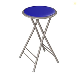 Lavish Home Folding Counter Height Stool  24-Inch Portable Backless Ba