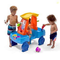 Step2 Car Wash Splash Center, Kids Water Table & Pretend Play Car, Act