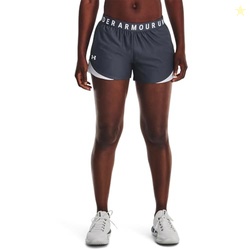 Under Armour Womens Play Up 3.0 Shorts, (053) Downpour Gray / / White,