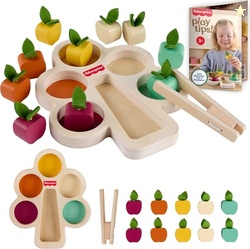 Fisher-Price Wood Montessori Toy Sorting Tree, American Montessori Soc