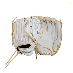 WILSON 2024 A1000 V125 12.5 Outfield Fastpitch Softball Glove - White/