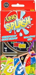 Mattel Games UNO Splash Card Game with Waterproof Cards and Portable C