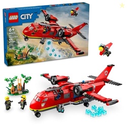 LEGO City Fire Rescue Plane Toy - Building Toy for Boys & Girls, Ages 