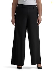 Lee Women's Ultra Lux Comfort Any Wear Wide Leg Pant Unionall Black 8 