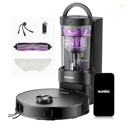 Eureka E20 Evo Plus Robot Vacuum and Mop Combo, 10,000Pa Suction Robot