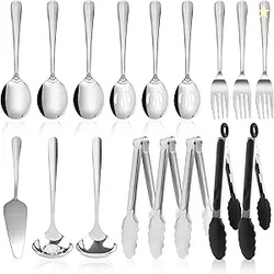17PCS Serving Utensils Set 