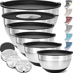6Pc Large Mixing Bowls With Lids Set 