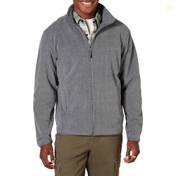 Amazon Essentials Men's Full-Zip Polar Fleece Jacket (Available in Big