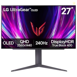 LG 27GS93QE 27-inch Ultragear OLED Gaming Monitor QHD 1440p 240Hz 0.03