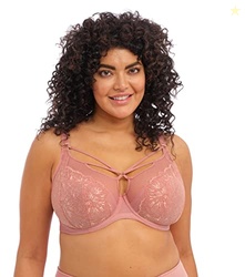 Elomi Women's Brianna Underwired Plunge Bra Ash Rose