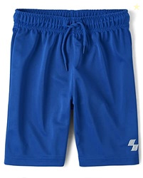 The Children's Place,Boys,Basketball Shorts,Renew Blue,XSmall (4)