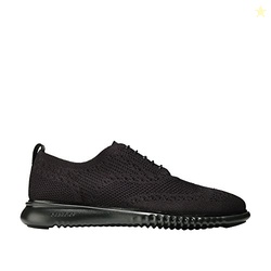 Cole Haan Men's 2.0 Zerogrand Stitchlite Oxford, Black/Black, 13
