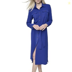 DKNY Women's Dress, Ultramarine, 14