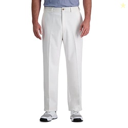 Haggar Men's Cool 18 Pro Classic Fit Flat Front Pant-Regular and Big &