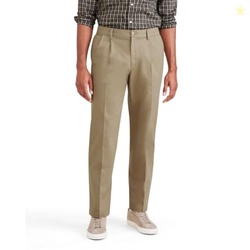 Dockers Men's Signature Khaki Classic Fit Iron Free with Stain Defende