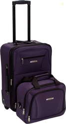 Rockland Fashion Expandable Luggage Set, 2-Piece