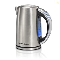 Hamilton Beach 1.7 Liter Temperature Control Electric Kettle, Water Bo