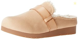 Amazon Essentials Women's Backless Shearling Memory Foam Non-Slip Mule