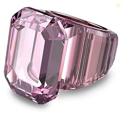 Swarovski Lucent Cocktail Ring, Pink, Size 9