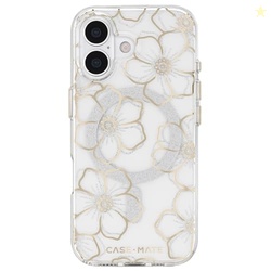 Case-Mate iPhone 17 Case [Compatible with MagSafe] - Sparkly Floral Ph