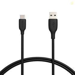 Amazon Basics USB-C to USB-A 2.0 Fast Charging Cable, 480Mbps Data Tra
