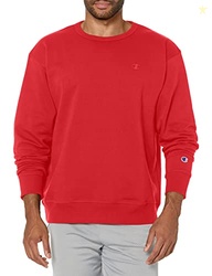 Champion Men's Crewneck Fleece Sweatshirt, Standard Fit, Midweight, C 