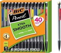 BIC Xtra Smooth Mechanical Pencil, 40-Count Pack