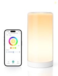 meross Smart Table Lamp, Bedside Lamp, Compatible with Apple HomeKit, 