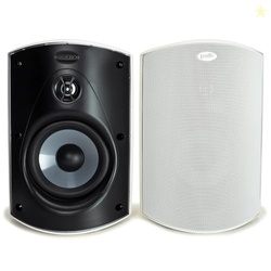 Polk Audio Atrium 6 Outdoor Speakers with Powerful Bass (Pair, White),