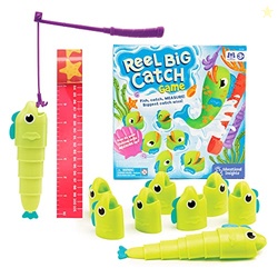 Educational Insights Reel Big Catch Game - Preschool Math Games for 4 