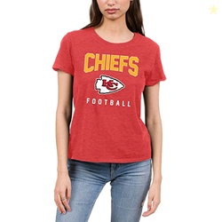 Junk Food Clothing x NFL - Kansas City Chiefs - 1st & Goal - Women's S