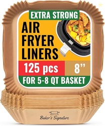 Air Fryer Paper Liners, 125Pcs 
