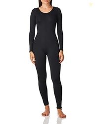 Capezio Long Sleeve Unitard, Black, Medium