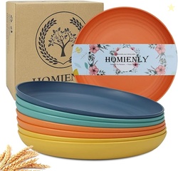 Homienly Deep Dinner Plates Set of 8